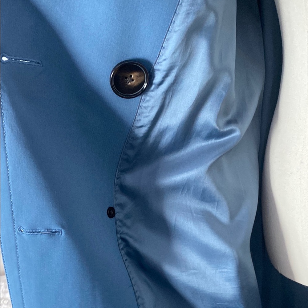 Massimo Dutti Trench Coat with Faux Fur Collar - Picture 10 of 14